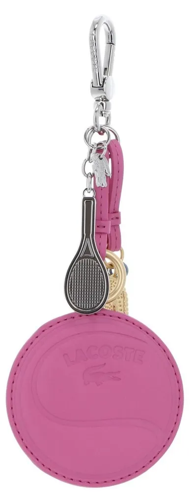 Porte-clés Lacoste Mirror Racket Rose Fushia avec Miroir Intégré Chic