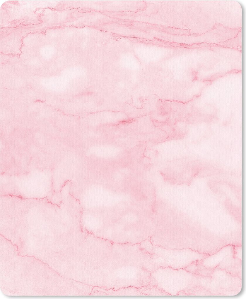 MuchoWow® Mauspad Mousepad Marmor - Rosa - Textur - Schick Produktbild 