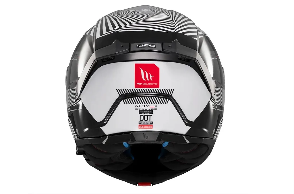 Casque Moto Modulable Polyvalent Atom 2 Sv Strange Noir Taille XS Adulte