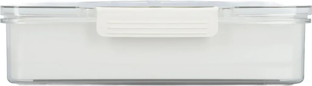 Vassoio Antipasti 5 Scomparti con Manico e Coperchio Ermetico Bianco - 5