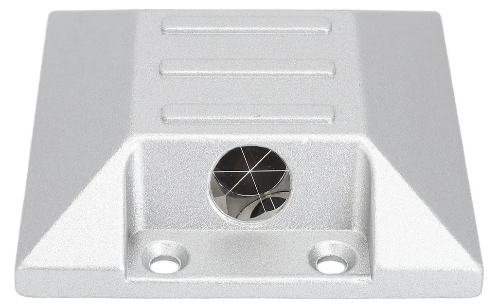 Mini prisme de monitoring 25,4 mm en alliage alu pour mesure optique