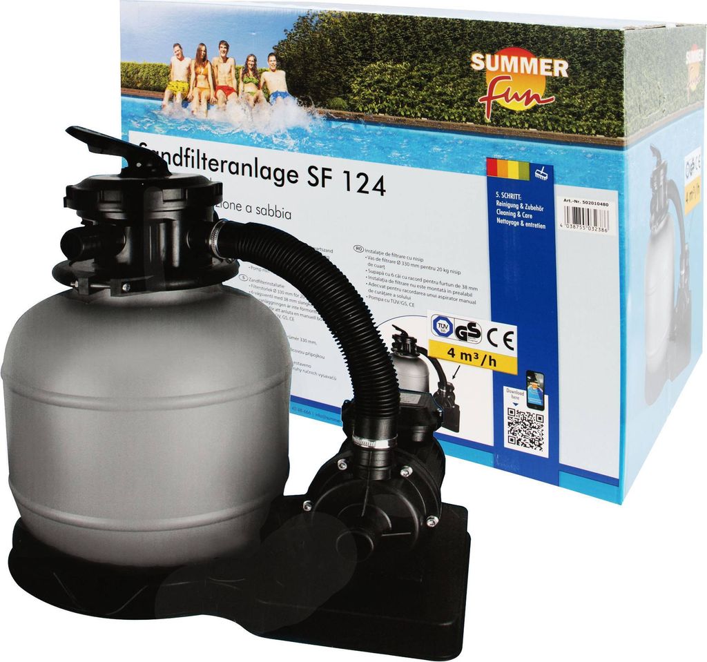 Sandfilteranlage SF 124 Produktbild 
