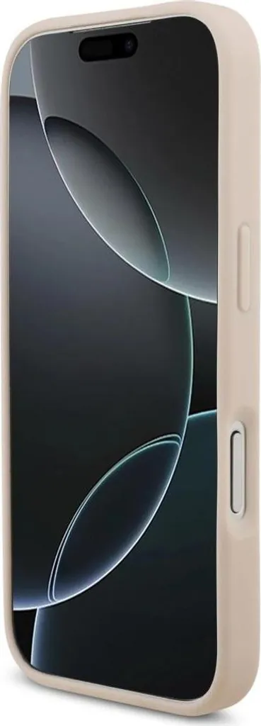 Custodia Guess Per IPhone 12/12 Pro - Bi-Materiale Rosa Degradato Con Logo Oro - 2