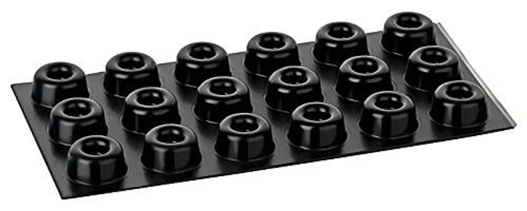 Coussinets autocollants anti-rayures noirs - Stop aux bruits de choc