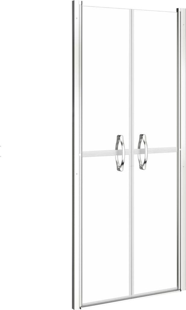 vidaXL Duschtür Transparent ESG 86x190 cm Produktbild 