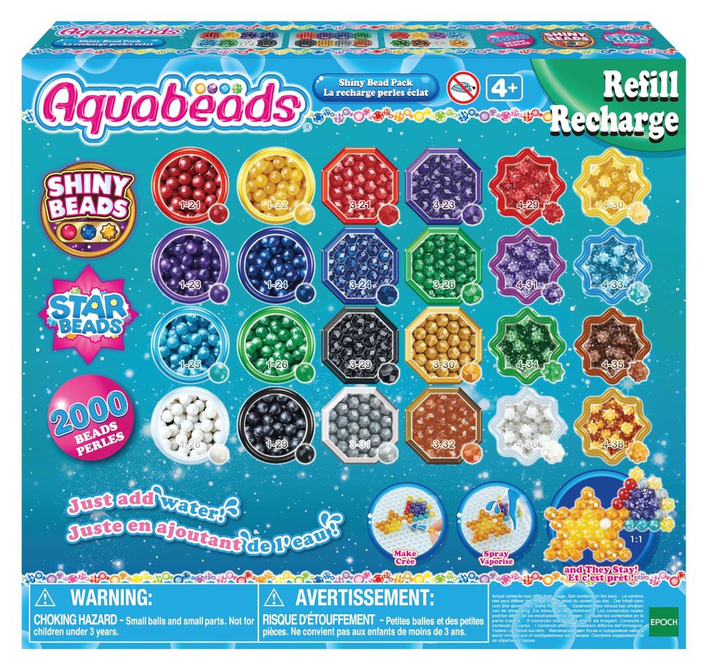 Balení lesklých korálků Aquabeads Obrázek produktu 