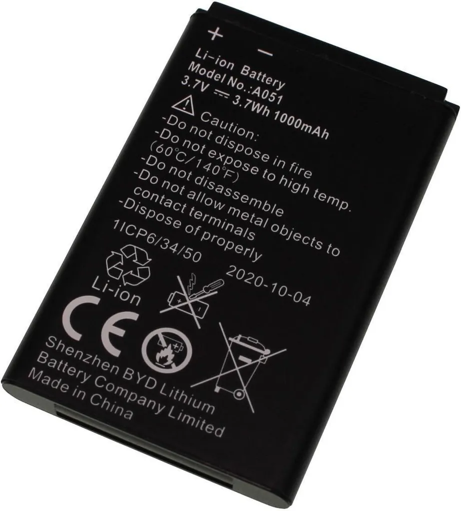 Batterie FRITZ!Fon C6 AVM 312BAT026 - Retrouvez l'Autonomie d'Origine