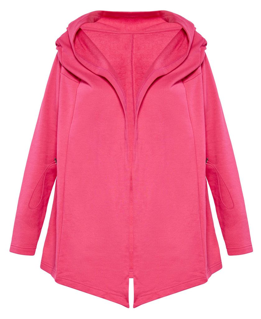 VANJA damen kapuzenpullover - rosa, L
