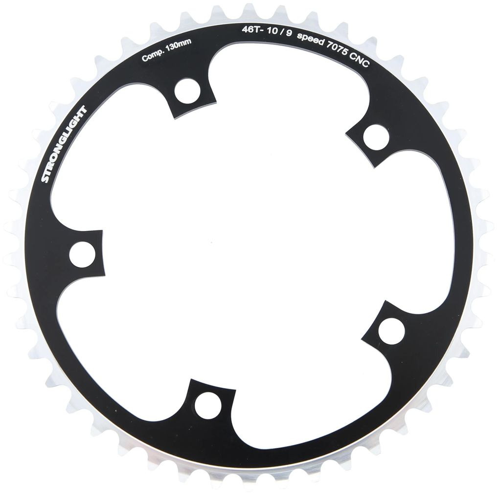 Ingranaggio Stronglight 7075T6 Schw. 130 Mm Lochkr. 46Z. Immagine del prodotto 