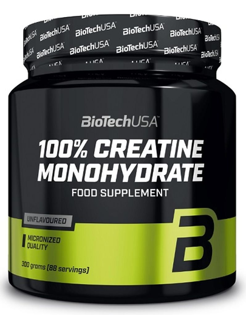 BiotechUSA 100% Creatine Monohydraat - 300g Productafbeelding 