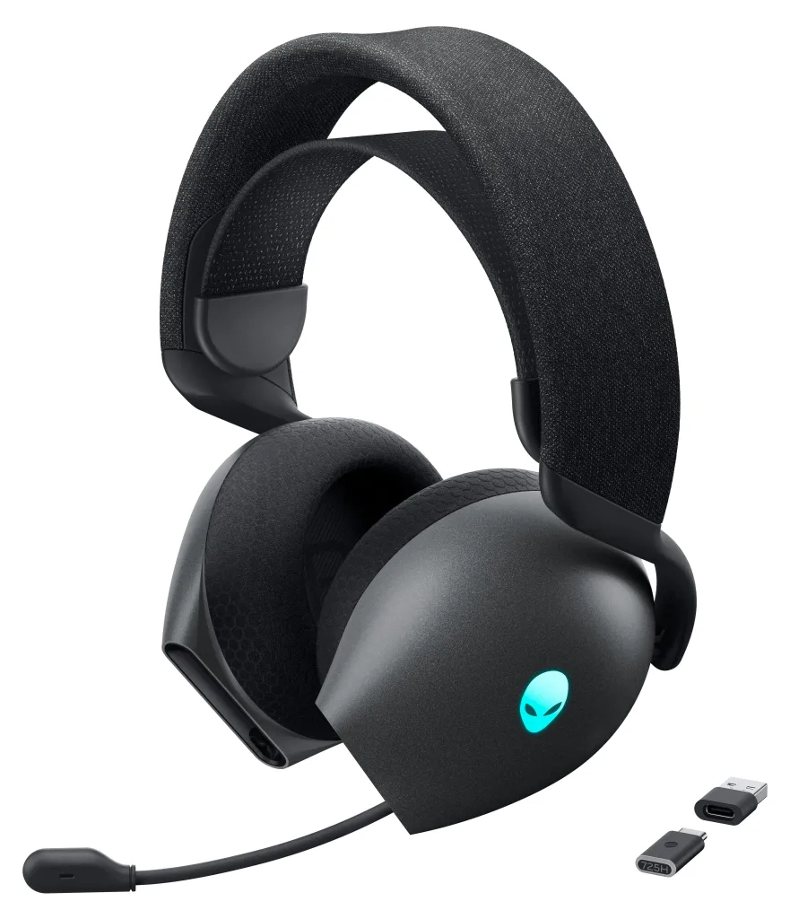 Casque Gamer Alienware AW725H Bluetooth et USB-C avec Micro Intégré Noir