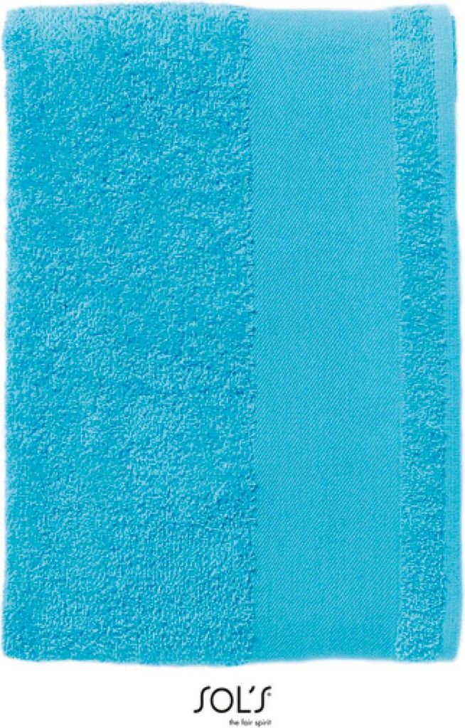 SOLs 89001 | Bath Towel Island - Badetuch | 70 x 140 cm - Farbe: Turquoise - Größe: 70 x 140 cm