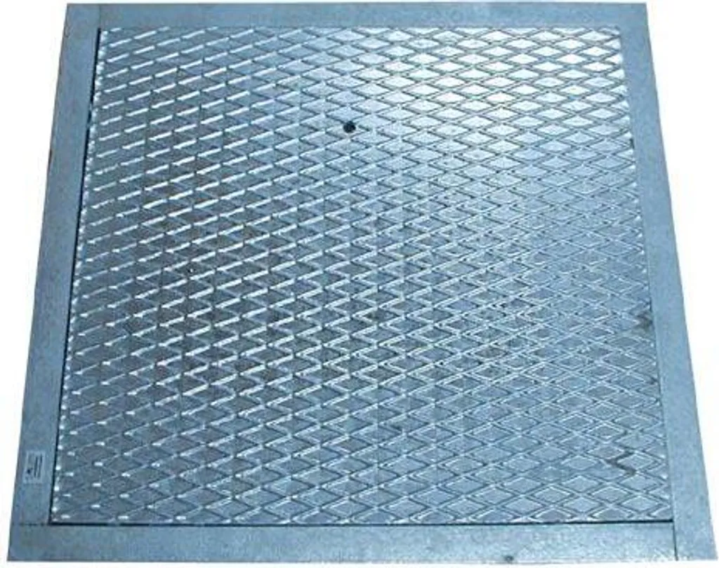 Lastra Zincata 500x500mm per Coperture | Alta Resistenza Zn Anti-Corrosione