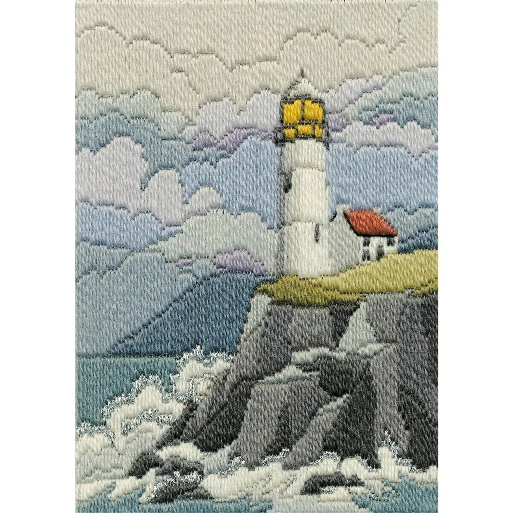 Broderie Point de Comptage Hiver sur la côte Bothy Threads 24x17cm DW14