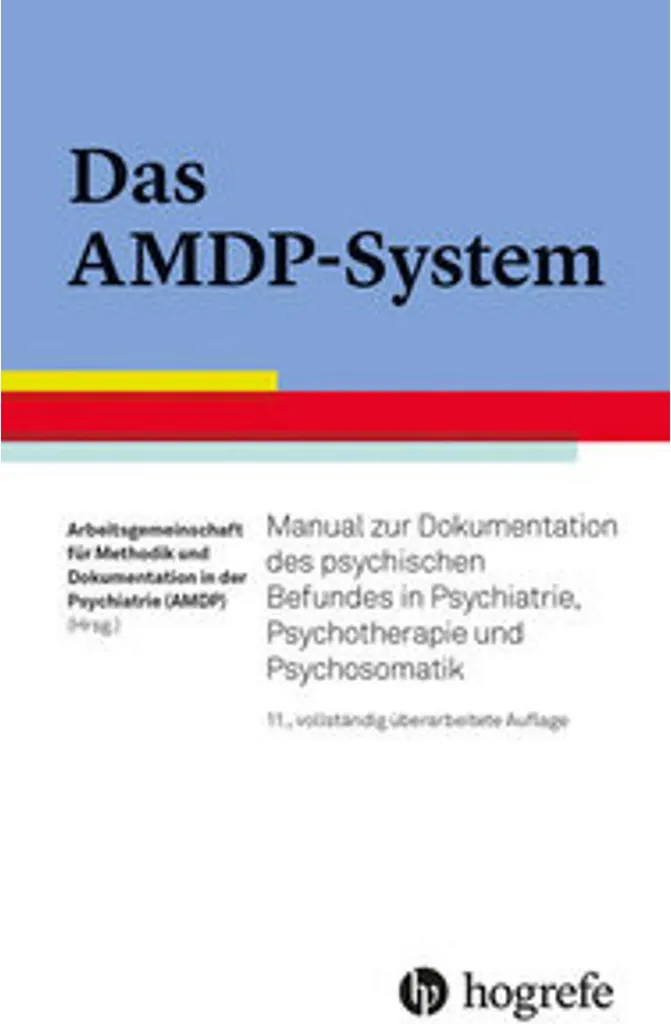 Das AMDP-System Guide avec Échelle d'Évaluation Somatique