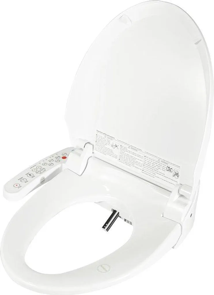 Bidet pour toilettes à double jet avec fixation robuste et ajustable