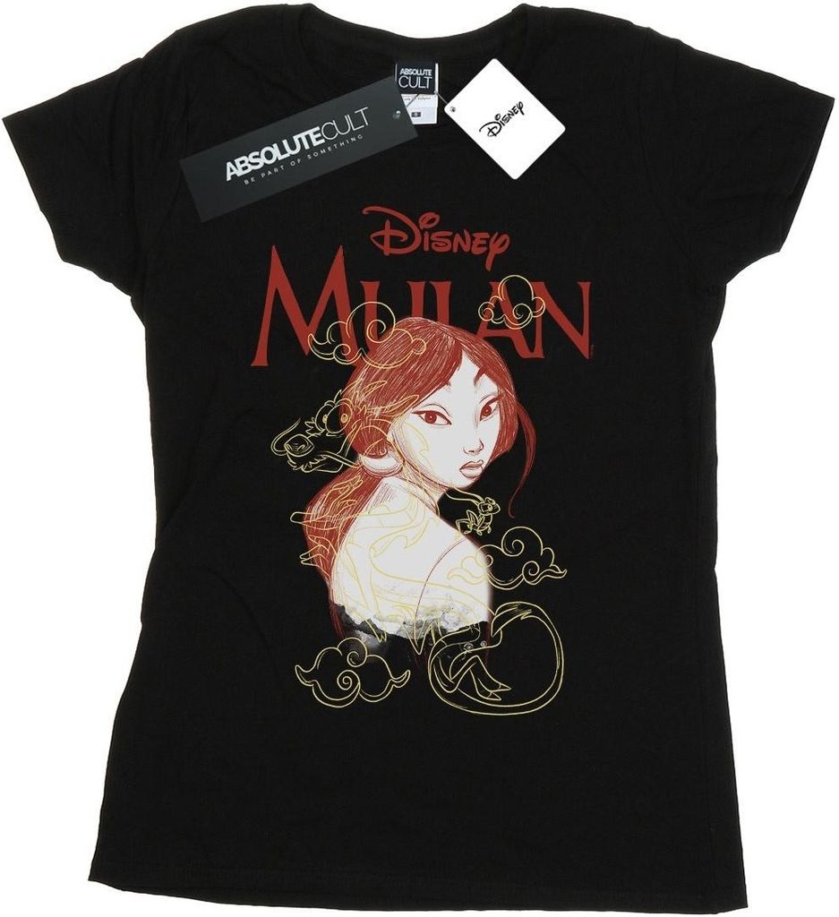 Disney - T-Shirt für Damen BI16051 (XL) (Schwarz)