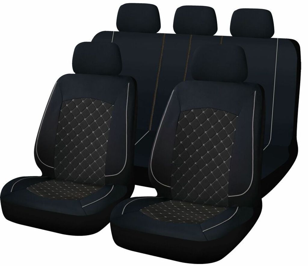 Autopoťahy SYDNEY univerzálne čierna/šedá Obrázok produktu 
