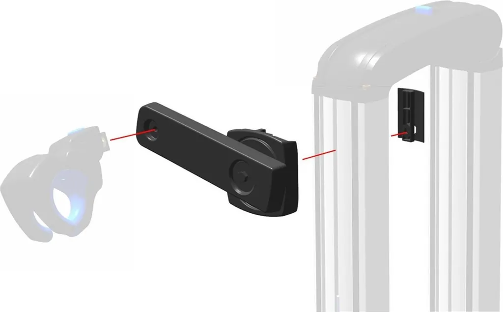 Adaptateur cadre XLC Almada pour fixer un vélo sans barre supérieure