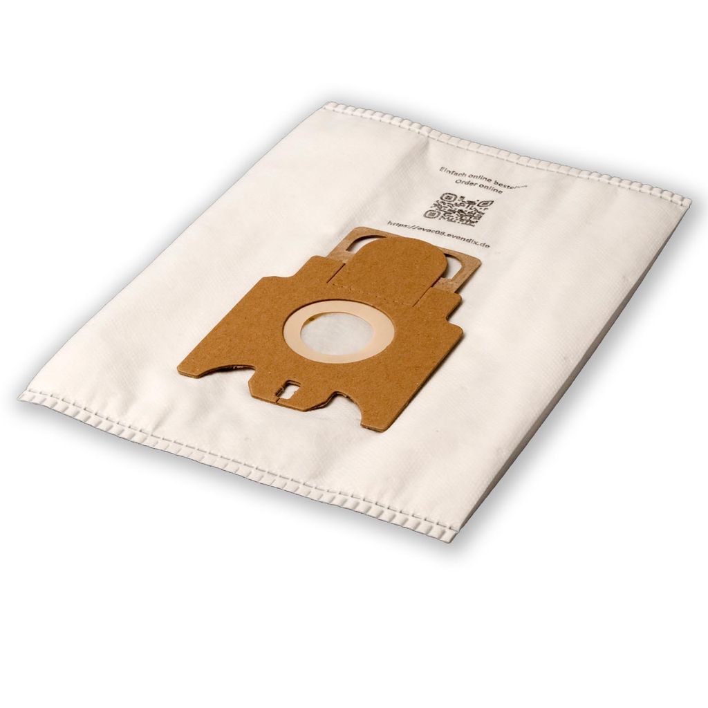 eVendix Staubsaugerbeutel, 10 Stk + 1 Mikro-Filter passend für AQUAPUR MIE 500