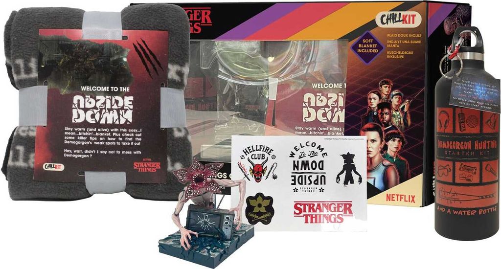 Stranger Things Netflix & Chill Geschenkbox Produktbild 