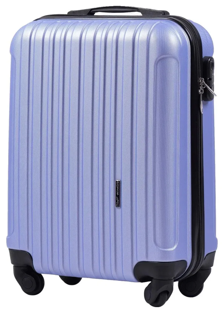 Bagage à main rigide LILA 55cm idéal pour voyages courts et weekends