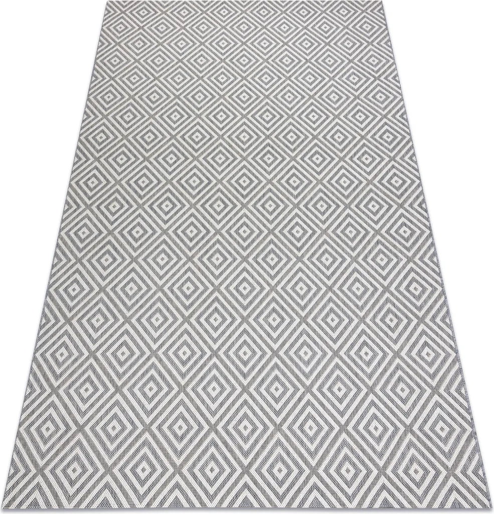 Tapis Anti-Taches Gris 140x200 cm Idéal pour Salon avec Enfants