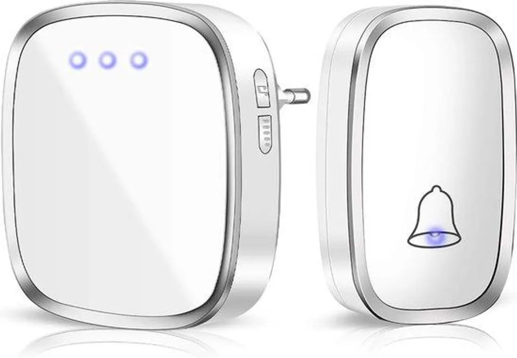 Interphone sans fil pour portail longue distance 300m et flash visuel