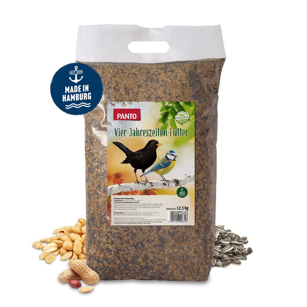 PANTO Vier-Jahreszeiten-Futter 12,5 kg - Wildvogel Produktbild 