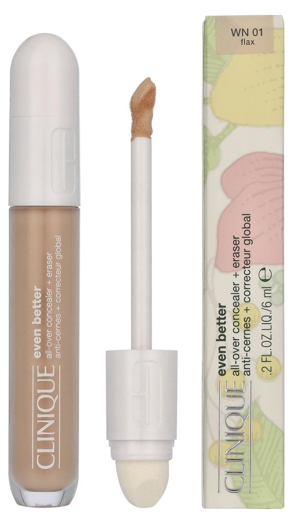 WN 01 Flax Clinique Even Better All Over Concealer + Eraser Produktbild 