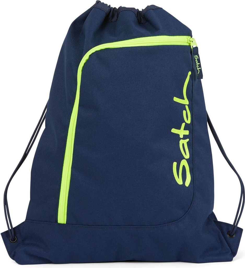 satch borsa da ginnastica Sportbeutel Toxic Yellow nero Immagine del prodotto 