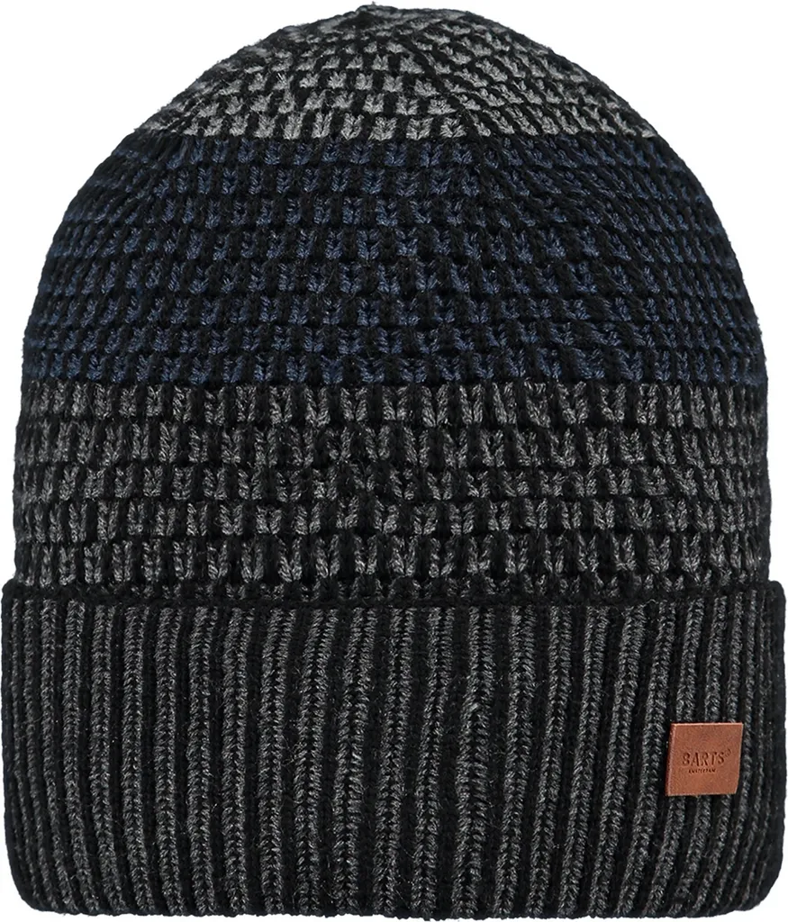 Bonnet de ski et ville Barts Miguen Noir - Protection hivernale Homme