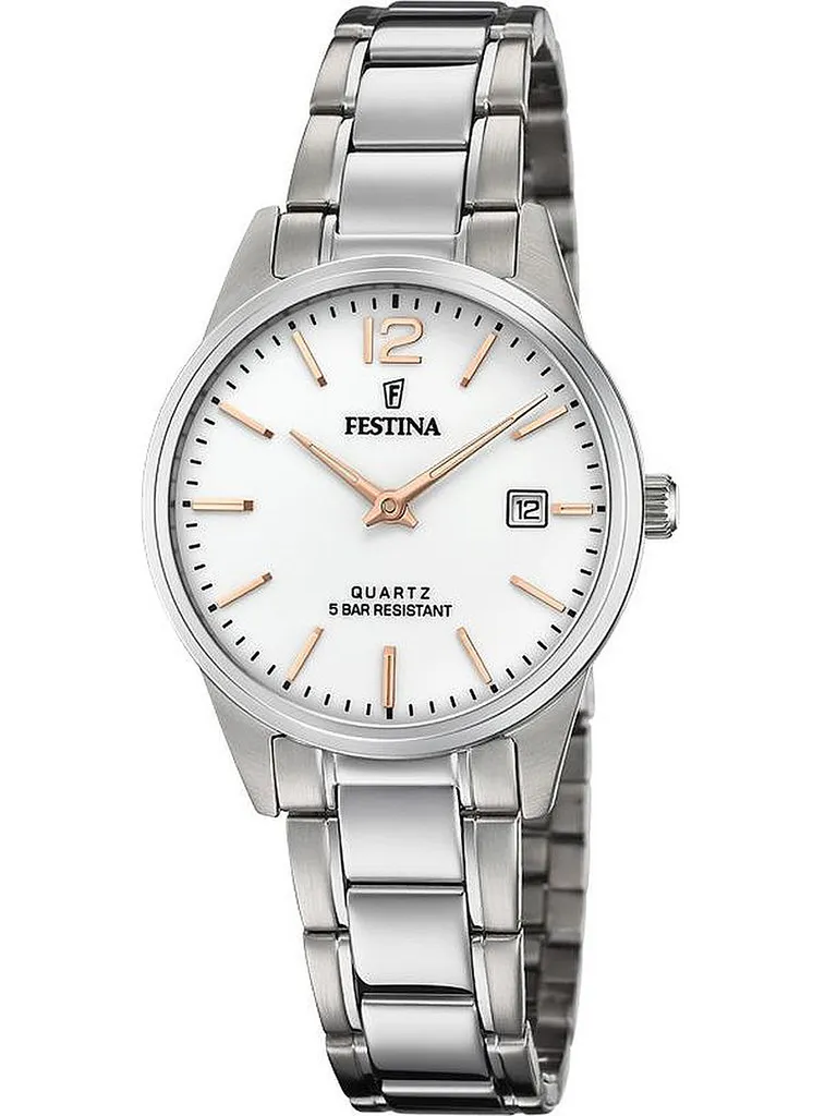 Festina F20509/2 Orologio Donna Argento: Eleganza Quotidiana Acciaio