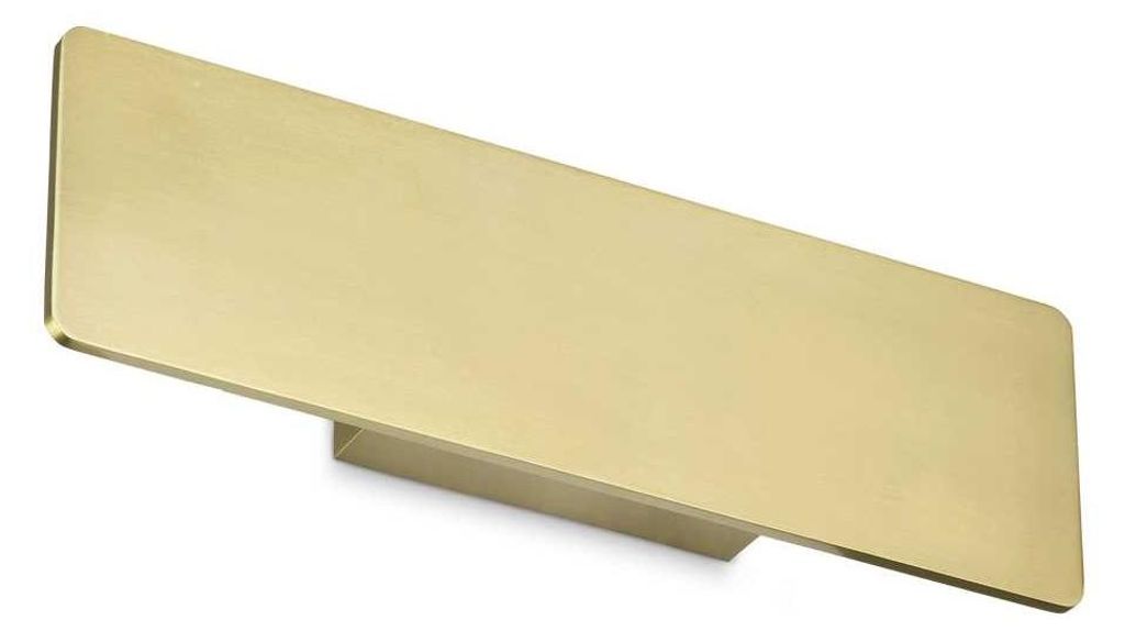 Moderne Zig Zag Metall Messing Led Wandleuchte 12,5W 3000K Produktbild 