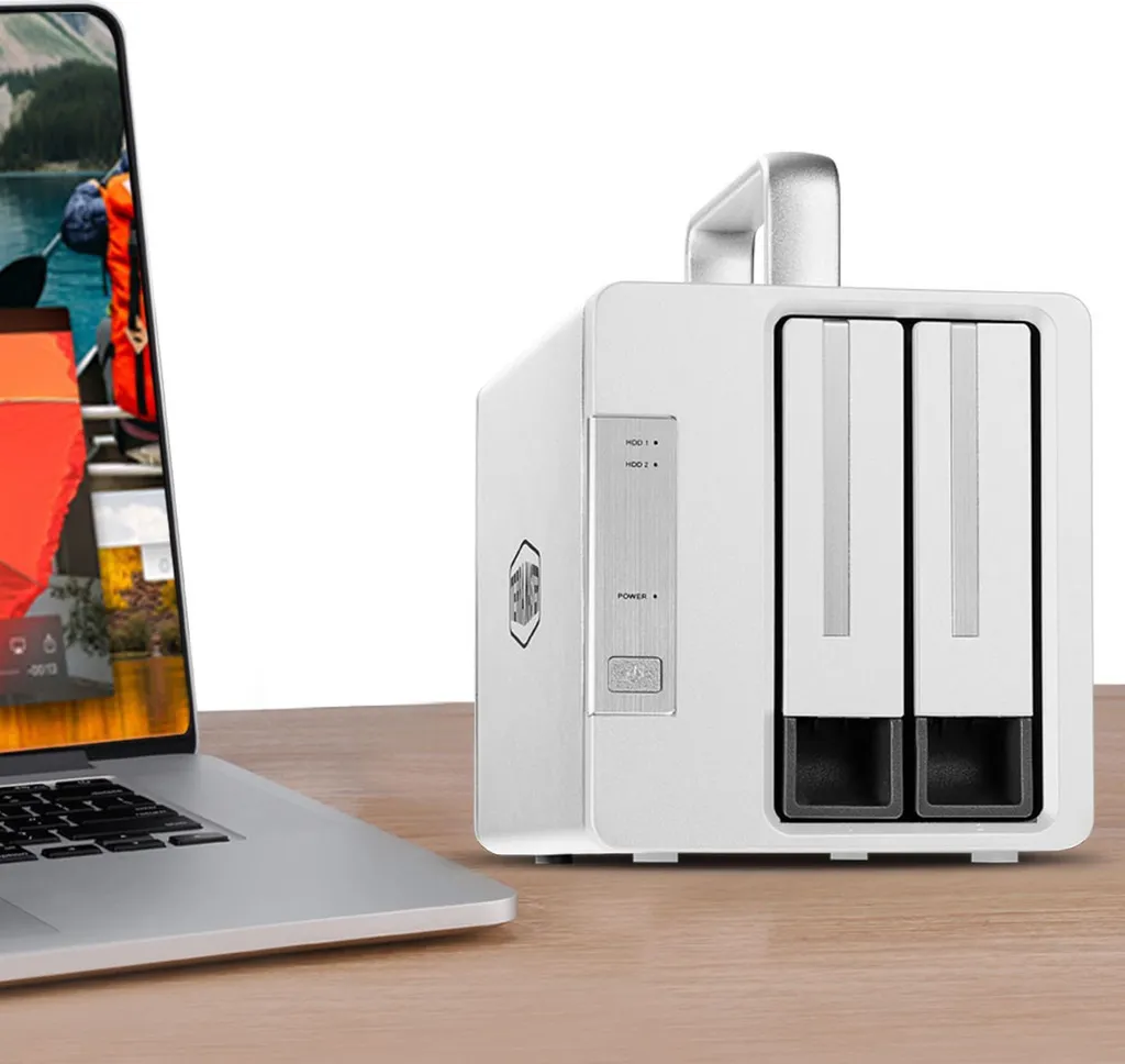 TerraMaster TD2 Thunderbolt 3 Boîtier RAID 2 Baies Haute Performance - 6