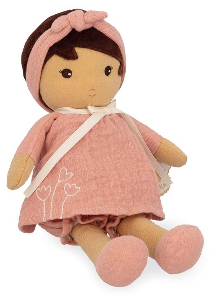 Kaloo Puppe Amandine - weiche Stoffpuppe 25 cm - Kuschelpuppe Baby