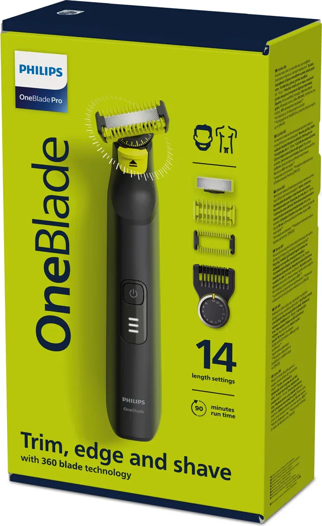 Tondeuse Philips visage étanche avec lame double sens et haute précision - 9
