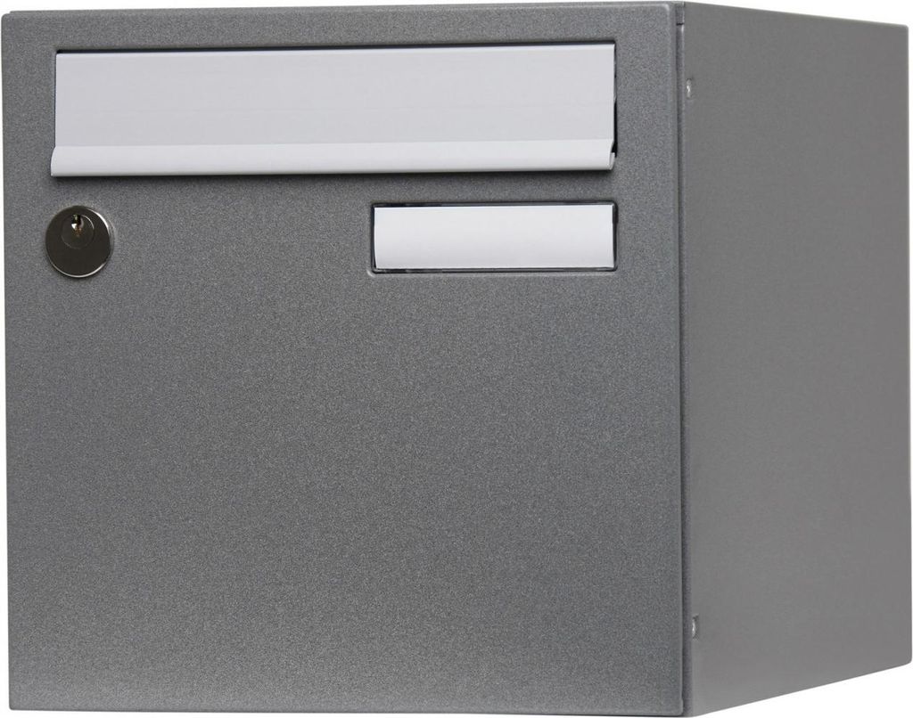 Boîte aux lettres normalisée 1 porte extérieur RENZ acier Image du produit 