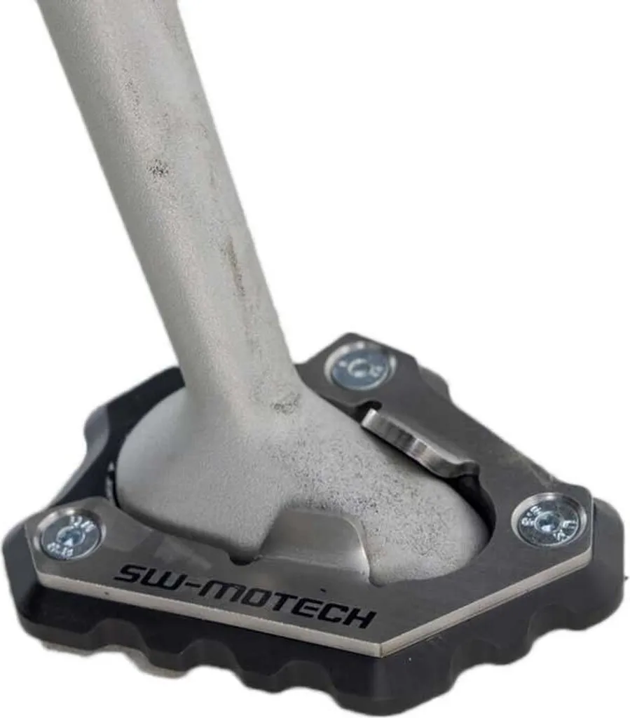 Semelle de béquille Sw-Motech en aluminium argent Triumph Speed Triple RS