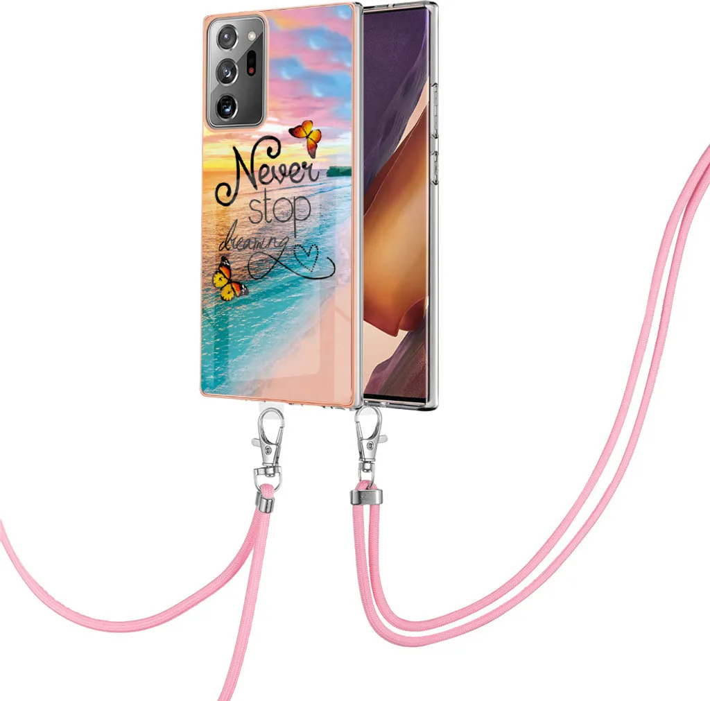 Cover con Cordino Samsung Note 20 Ultra | Pratica ed Elegante Oro