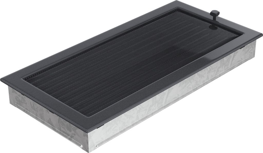 Lüftungsgitter 22x45 Graphite Jalousie Produktbild 