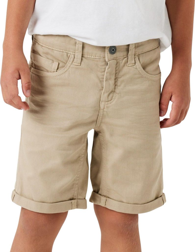 Name It Shorts 13238085-FOSSIL in Beige color size 10 años