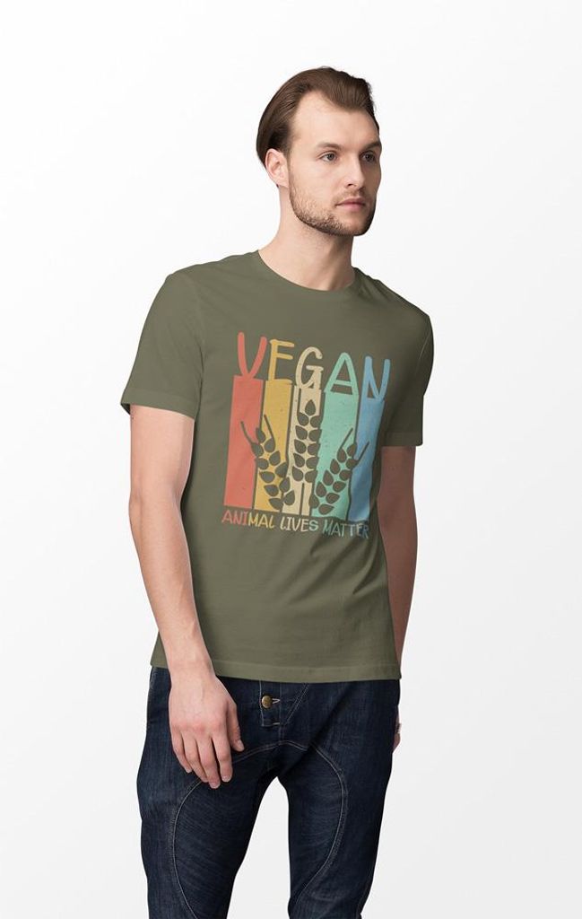 D&B Uni Polo ST00019 Vegan MilitärGrün -Größe 3XL