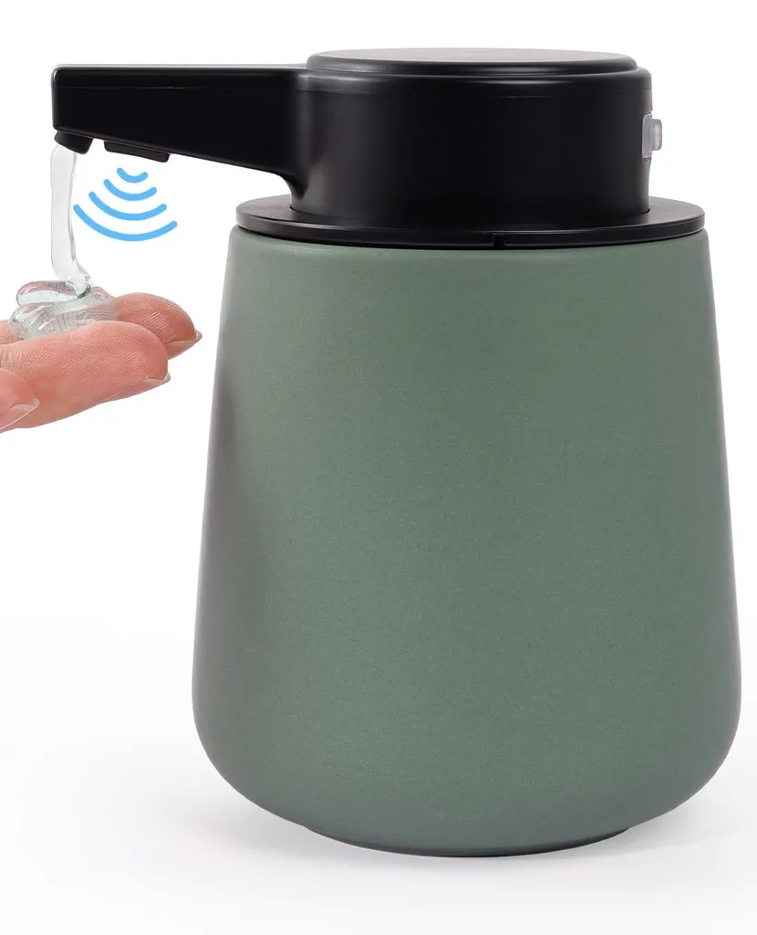 Distributeur savon rechargeable USB : fini les piles et le gaspillage