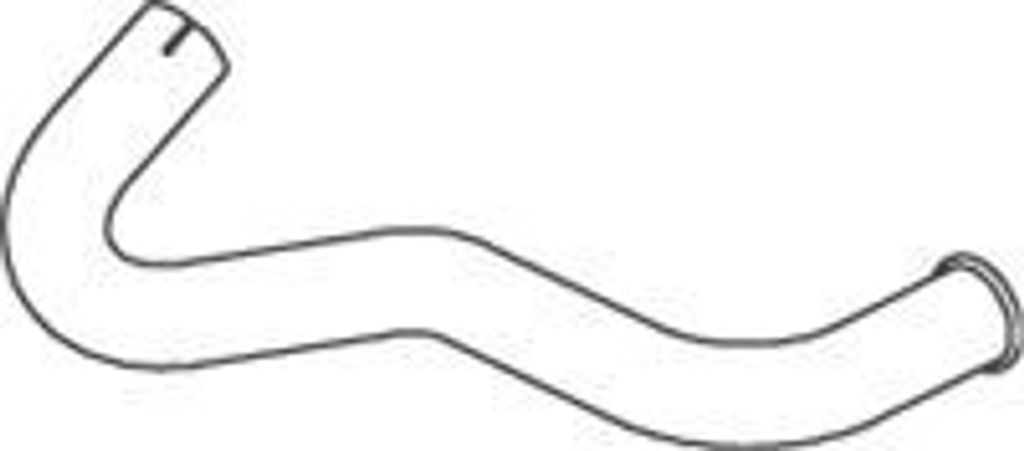 DINEX Abgasrohr Auspuffrohr passend für MERCEDES-BENZ LK/LN2 52709