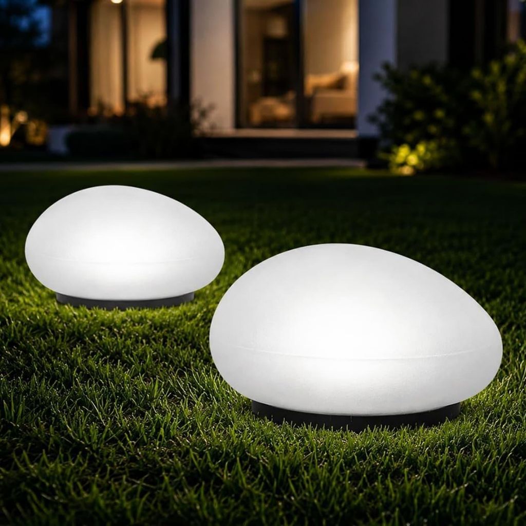 Solar Glasstein Lampe,Solarleuchten(2 Produktbild 