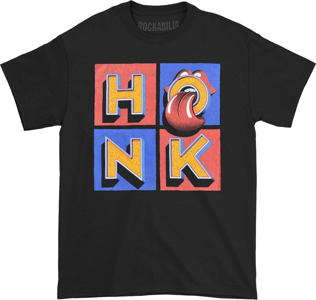 The Rolling Stones - "Honk" T-Shirt für Herren/Damen Uni RO649 (S) (Schwarz)