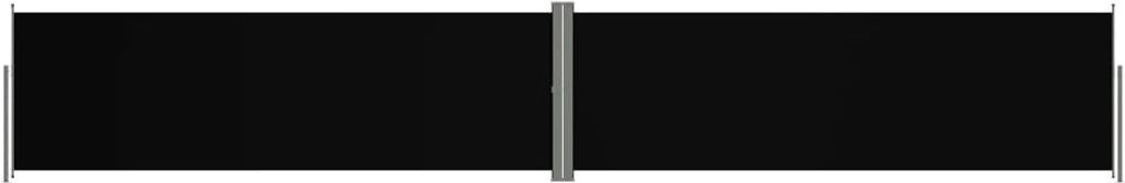 vidaXL Store latéral extensible noir 160x1000 cm Image du produit 
