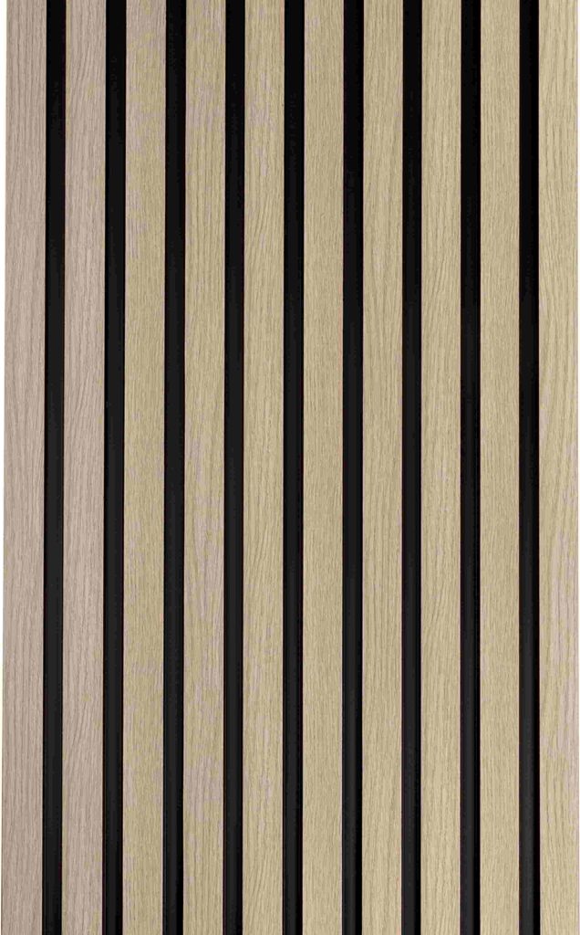 Mardom Medio Akustik Wandpaneel L0202T Polyforce 121 x 12 x 2000 mm Eiche hell