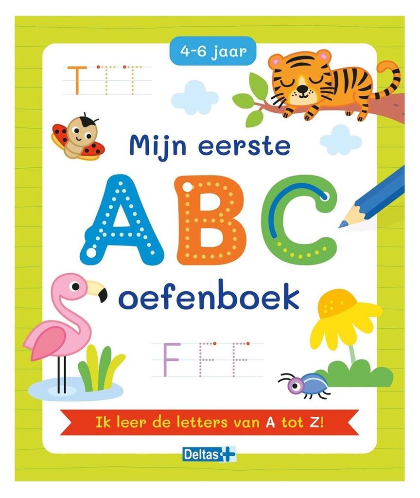 Deltas ist mein erstes ABC-Übungsheft für 4-6 Jahre.
